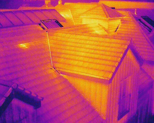 Thermal Imaging Roof Survey Image Salford